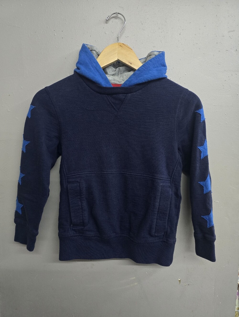 Boden Kids Blue Hoodie
